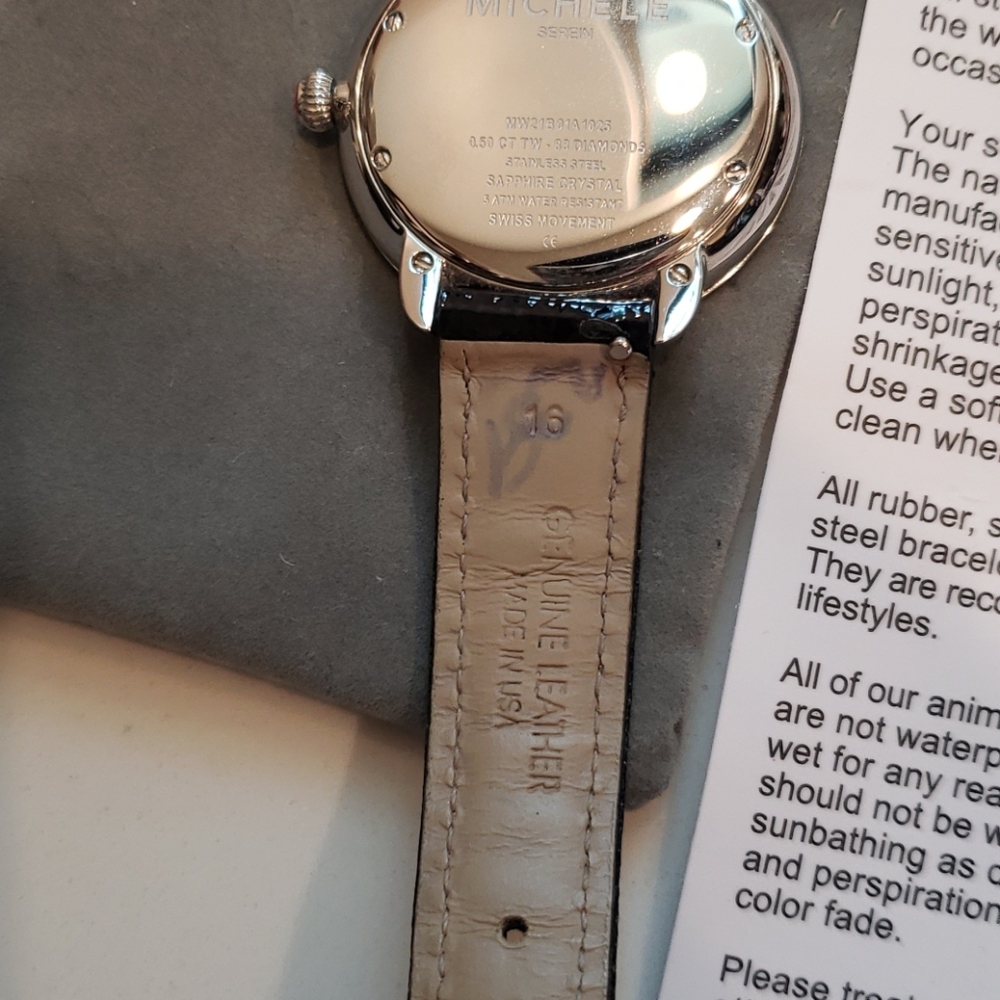 COPY - Michele Serein Diamond .50 ct tw 88 diamonds New battery - Picture 11 of 11